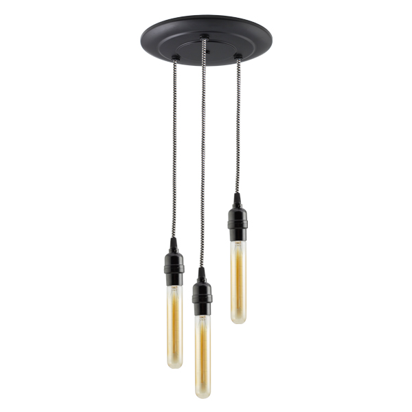 The Indy Industrial Multi-Light Chandelier | Barn Light Electric The Indy Industrial Multi-Light Chandelier | Barn Light Electric